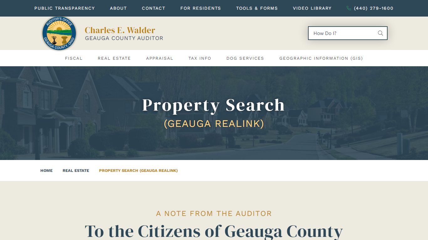 Property Search (Geauga REALink) | Geauga County Auditor's Office - Oh